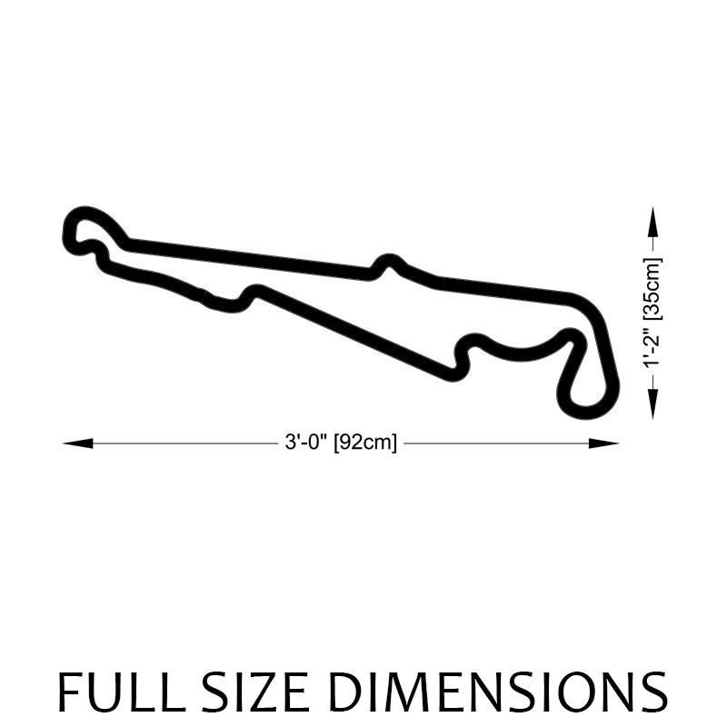 Circuit Paul Ricard Track Sculpture Full Size Circuit Paul Ricard Track Sculpture Full Size