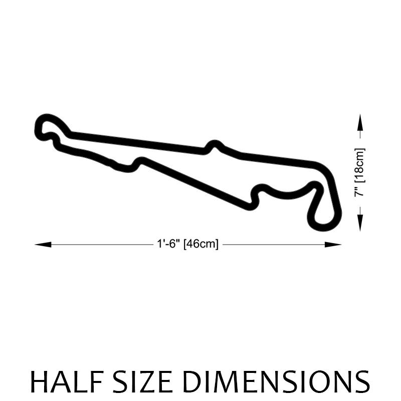 Circuit Paul Ricard Track Sculpture Half Size Circuit Paul Ricard Track Sculpture Half Size